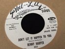 Benny Harper – Don't Let It Happen To You - US Phil L.A Of - (Promo) (1968) - EX