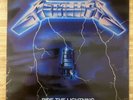 Metallica Ride the Lightning Vinyl Lp US First Press 1984 Megaforce A-1 A-1
