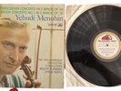 HMV ASD 334 *WHITE/GOLD* MENDELSSOHN /BRUCH VIOLIN CTOS* MENUHIN /SUSSKIND* NM