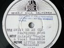 Shirley Temple Radi-O-Disc 78 rpm 