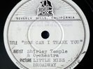 Shirley Temple Radi-O-Disc 78 rpm 