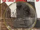 URGE OVERKILL RARE STULL red vinyl EP LIMITED to 300 with autographed Drum Head