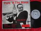 JAMES MOODY LP Flute 'N The Blues 2nd press '60s  ARGO 603 MONO VG++ signed copy