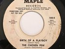 The Chosen Few 45 northern soul “Birth Of A Playboy” Maple Records Bell Sound