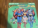 Christmas Stories Superman Wonder Woman Batman Super Hereos vinyl LP Peter Pan