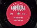 78 RPM - Ricky Nelson, Imperial 5463 