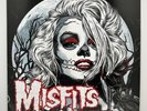 Misfits   Vampire Girl/Zombie Girl (Clear w Blue Blend Vinyl 2016) Limited 500