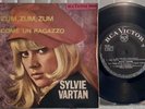 Sylvie Vartan - Zum, Zum, Zum / Come un Ragazzo Israel Only 7