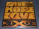 KING'S X 2LP FAITH HOPE LOVE GOLD VINYL NUMBERED - NEW & SEALED