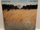WHITE LION Big Game LP - Atlantic 1989 Heavy Glam Metal Rock - USA Sealed