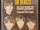 BEATLES-Do You Want to Know A Secret/Thank You Girl•VJ-587 Brackets-45 w/PS 1964