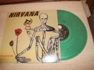 NIRVANA LP INCESTICIDE GEFFEN GEF24504 GREEN VINYL 1992