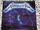 Metallica Ride The Lightning Lp Vinyl Record Original Press 1984 Elektra Rare