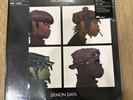 Gorillaz   Demon Days Translucent Red Vinyl Me Please VMP Stickers IN HAND