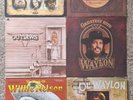 6 Records Lot: Willie Nelson, Ol' Waylon Jennings, Outlaws (NM to VG Condition)