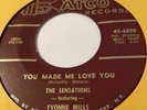 THE SENSATIONS MY DEBUT TO LOVE/ YOU MADE ME LOVE YOU ATCO 6090 R&B Vocal Group