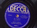 LOUIS JORDAN G I JIVE/IS YOU IS OR IS YOU AINT DECCA RECORDS 78 RPM 277