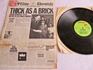Jethro Tull - Thick As A Brick          CHR 1003        VINYL NEAR MINT
