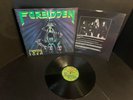 FORBIDDEN TWISTED INTO FORM BLACK VINYL LP COMBAT PRESS PROMO