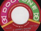 Vernon Green, The Medallions – A Lover's Prayer 1960's Reissue Dootone R&B VG+