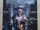 IRON MAIDEN THE X FACTOR 1ST UK PRESSING CLEAR VINYL LP 1995