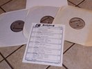 Promo RADIO SHOW 3 Record set NM Vinyl GARY OWENS SUPERTRACKS #167 W CUE SHEETS