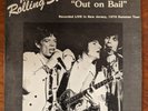Rare Rolling Stones Out On Bail Live New Jersey 1978 Summer Tour LP EX