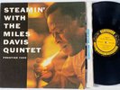 Steamin' With The Miles Davis Quintet Prestige 7200 DG RVG Coltrane LP