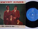 KINKS Kwyet Kinks RARE Sweden EP unique swedish sleeve  garage freakbeat HEAR