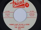 Northern Soul 45 ARCADES There's Got To Be A Loser/The Soul P.W. on Triad VG++