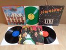 3xLP's CIMARONS - MAKA 1978 UK coloured/LIVE 1978 UK/REGGAEBILITY UK 1981 roots