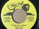 rare lovers rock SHALOM Rock My World 45 MICHAEL JACKSON 7