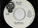Northern Soul 45 - Festivals - Hey Girl/Checkin' Out - Blue Rock