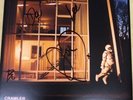 SIGNED-IDLES-LP CRAWLER-BLACK VINYL-AUTOGRAPHED X 5-SLIGHT TOP SEAM SPLIT-EX/UNP