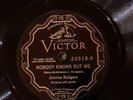 Victor 23518 Jimmie Rodgers NOBODY KNOWS BUT ME 78 rpm 1931 N-  rare one