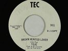 Northern/Sweet Soul 45 - Tojo - Broken Hearted Lover - TEC