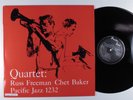 RUSS FREEMAN & CHET BAKER Quartet PACIFIC JAZZ LP NM spain 1985 reissue x