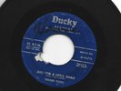 DOOWOP R&B  45 - TENDER TONES  - JUST FOR A LITTLE WHILE - HEAR - 1959 DUCKY