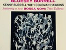KENNY BURRELL & COLEMAN HAWKINS Bluesey Burrell 1963 MOODSVILLE Mono RVG LP VG++
