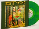 ⭐ STYX - THE GRAND ILLUSION - LTD EDITION GREEN COLORED VINYL LP 180g SEALED