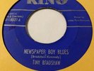 TINY BRADSHAW NEWSPAPER BOY BLUES/MAILMAN’S SACK KING 4537 Great R&B