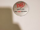 Michael Jackson Bad 1987  Promo Button  Authentic