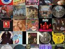 Collection of 45 x Vinyl  The Beatles The Rolling Stones Bob Dylan Jay-Z