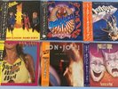 [6 titles] Dokken, Bon Jovi, & Motley Crue - Various Japan vinyl LP w/OBI, Card