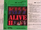 KISS ALIVE II Australia Cassette Cover rare AUCOIN Vintage Army 1977