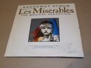LES MISERABLES Broadway Album Rare Vinyl 33 RPM 2x LP Album Record VG+
