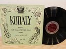 JANOS STARKER Kodaly Sonata For Unaccompanied Cello PERIOD LP SPLP 510 EX DG ORG