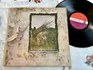 LED ZEPPELIN 4 FIRST Press Issue Vinyl LP Peter Grant Credit & INVERTED FEATHER