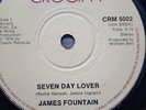 JAMES FOUNTAIN SEVEN DAY LOVER CREAM RECORDS   NORTHERN SOUL