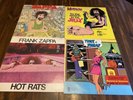 Frank Zappa Vinyl Lp Lot-Hot Rats-Leatherette-Records-VG++